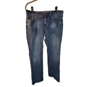 Seven 7 Straight Fit Jeans Mens‎ Size 34x30 Blue Denim